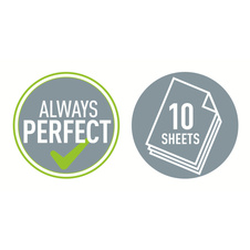 Kancelářský sešívač Leitz Nexxt 5517 / mini modrá - 10 listů