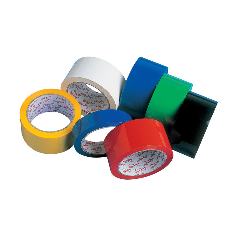 Balicí pásky barevné - 25 mm x 66 m / bílá