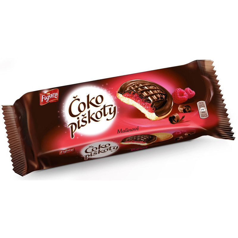 Figaro Čoko piškoty Malinové 147g