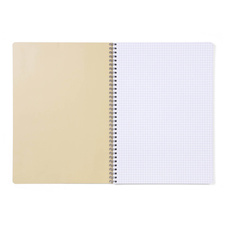 Blok kroužkový Clairefontaine forever A4 - čtvereček / 60 listů / mix barev