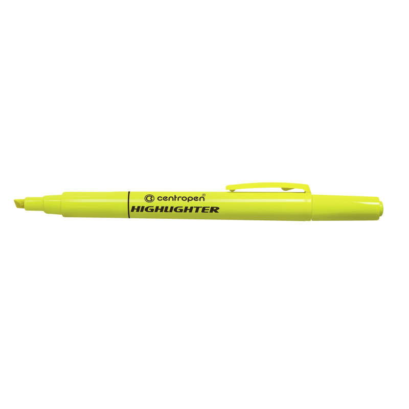 Zvýrazňovač Centropen HIGHLIGHTER 8722 / žlutá