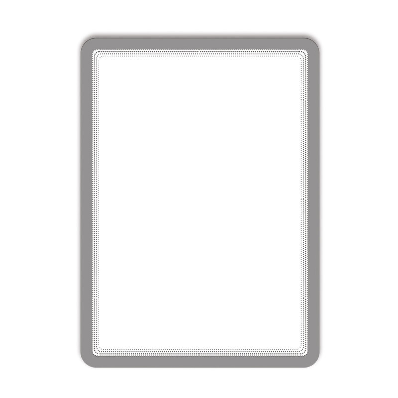 Kapsy samolepicí Magneto - A4 / stříbrná / 2 ks