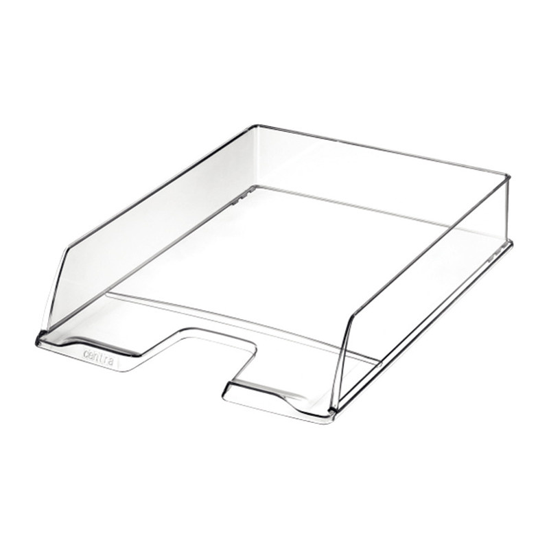 Kancelářský box na spisy Centra - čirá