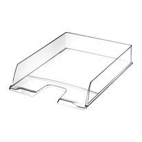 Kancelářský box na spisy Centra - čirá