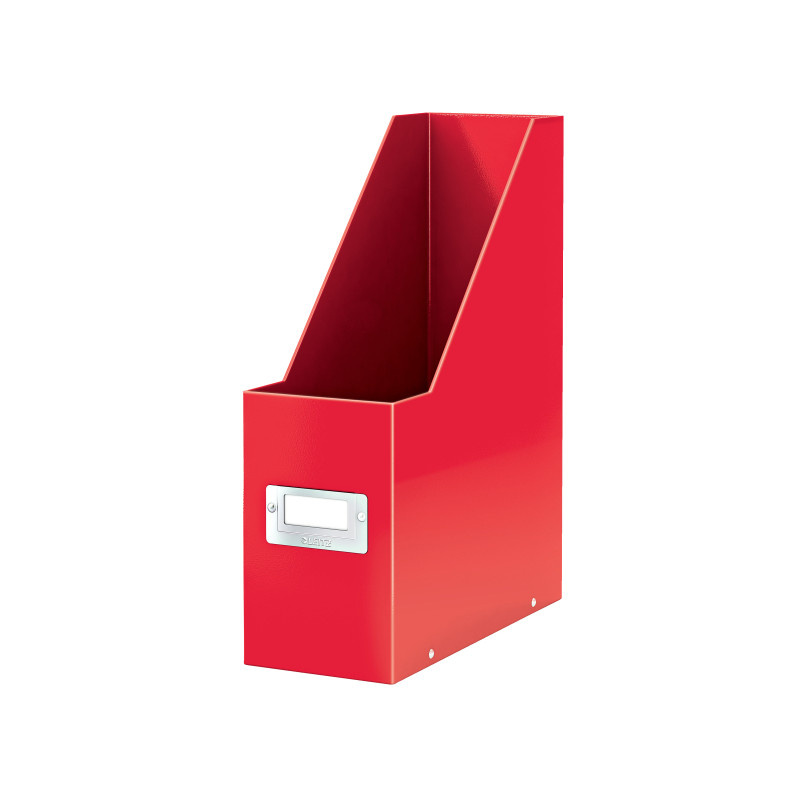 Stojan na časopisy Leitz Click&Store - červená