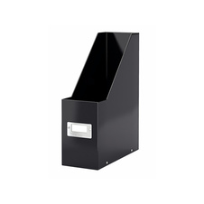 Stojan na časopisy Click & Store - černá