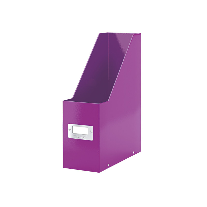Stojan na časopisy Leitz Click&Store - purpurová