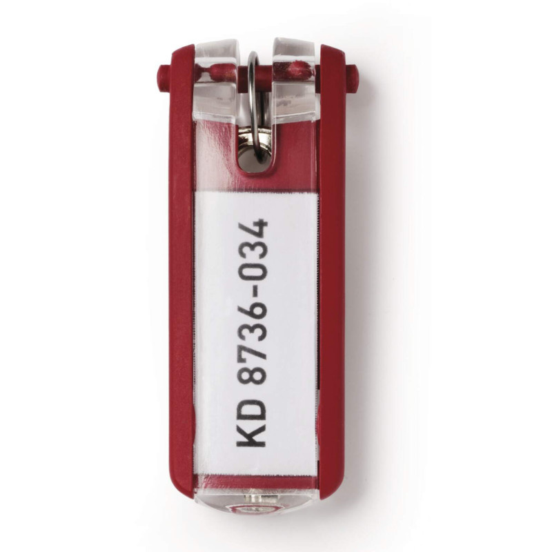 Klíčenky - červená / 6 ks