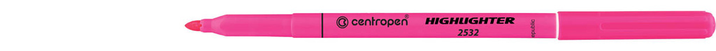 Zvýrazňovač Centropen 2532 / růžová