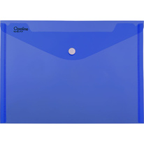 Spisové desky s drukem - A5 / modrá