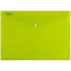 Spisové desky s drukem - A5 / zelená limetková