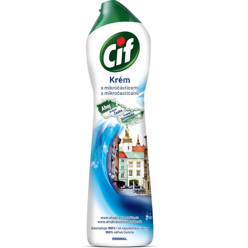 Tekutý krém CIF 500 ml / Bílý