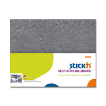 Nástěnka samolepicí Stick´n by Hopax - design korek / šedá