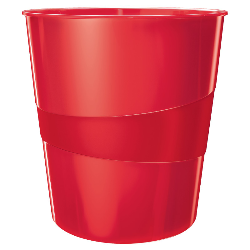 Koš odpadkový WOW - červená