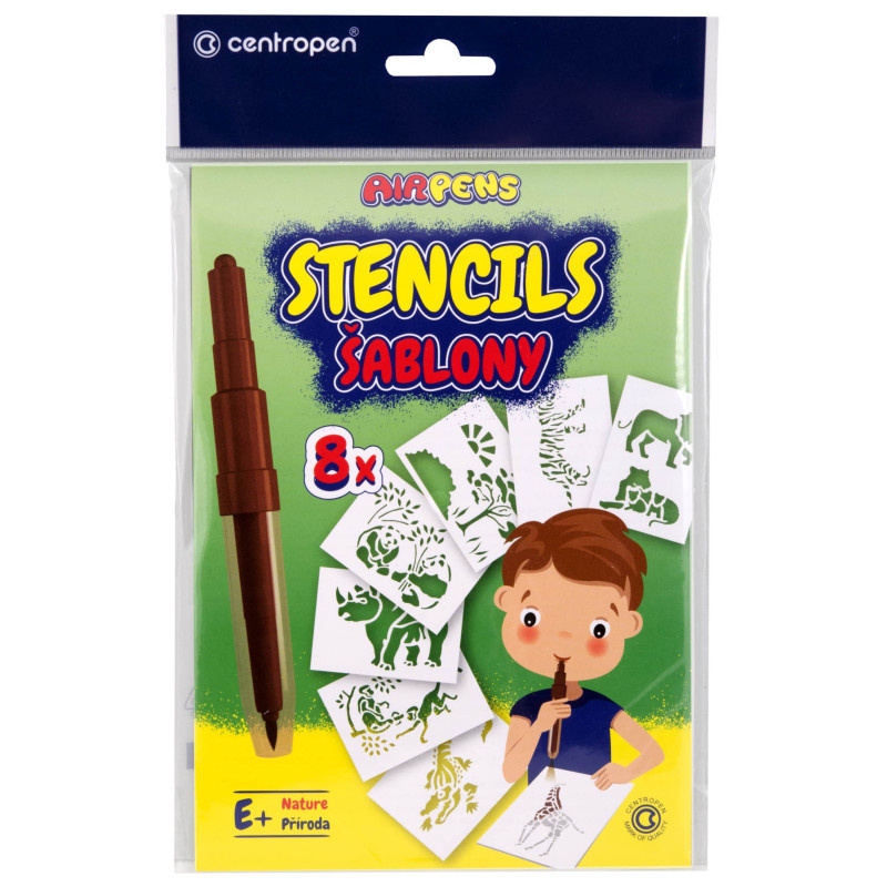 Šablony pro foukací fixy Centropen 9996 - E / zvířátka