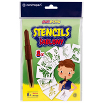 Šablony pro foukací fixy Centropen 9996 - E / zvířátka