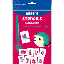 Šablony pro foukací fixy Centropen 9996 - L / motivy pro holky