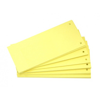 Rozdružovací kartonové jazyky - žlutá / 50 ks