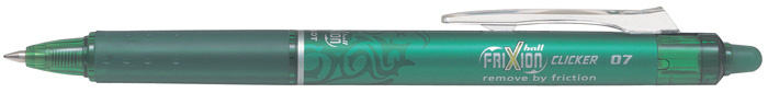 Roller Pilot FriXion Clicker 0,7 mm - zelená