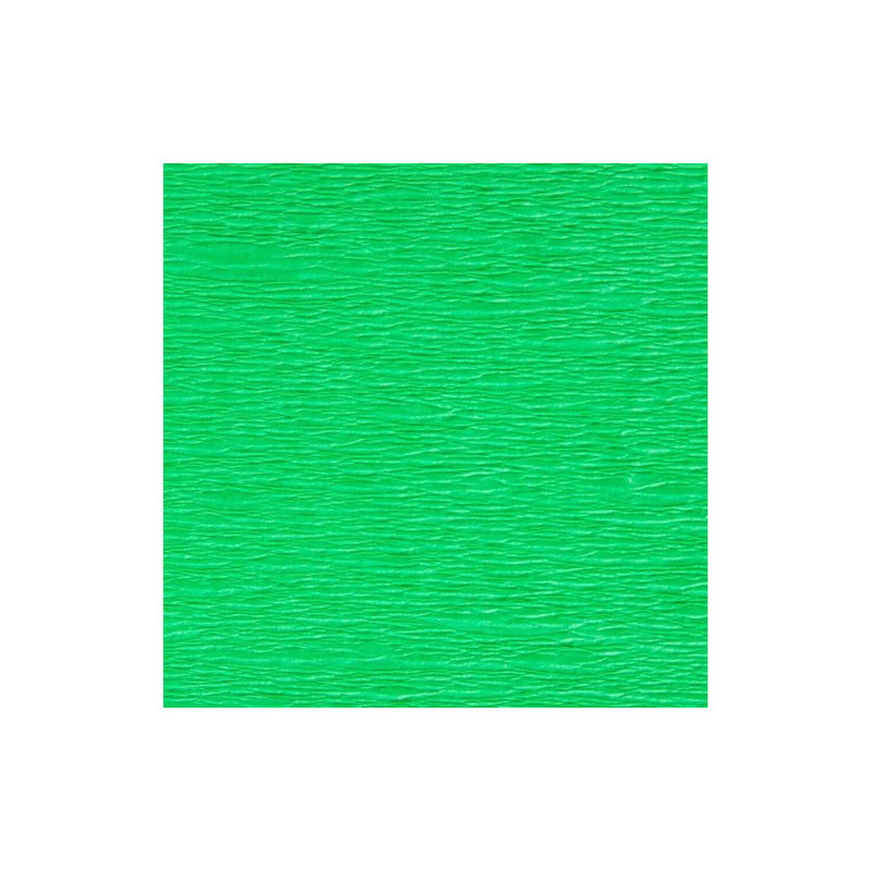 Krepový papír - role / 50 x 200 cm / zelená