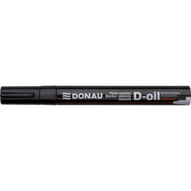 Popisovač olejový Donau D-oli - černá / 2,8 mm