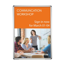 Rám na reklamu Clip A0