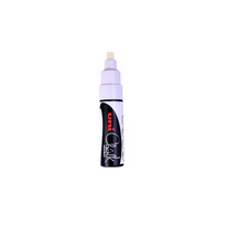 Popisovač křídový UNI Chalk Marker PWE-8K / bílá