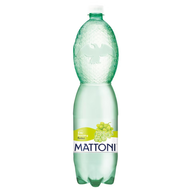 Minerální voda Mattoni hroznové víno / 1,5 l