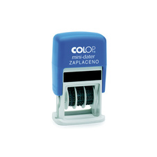 Colop datumka Mini dater S160 s textem ZAPLACENO