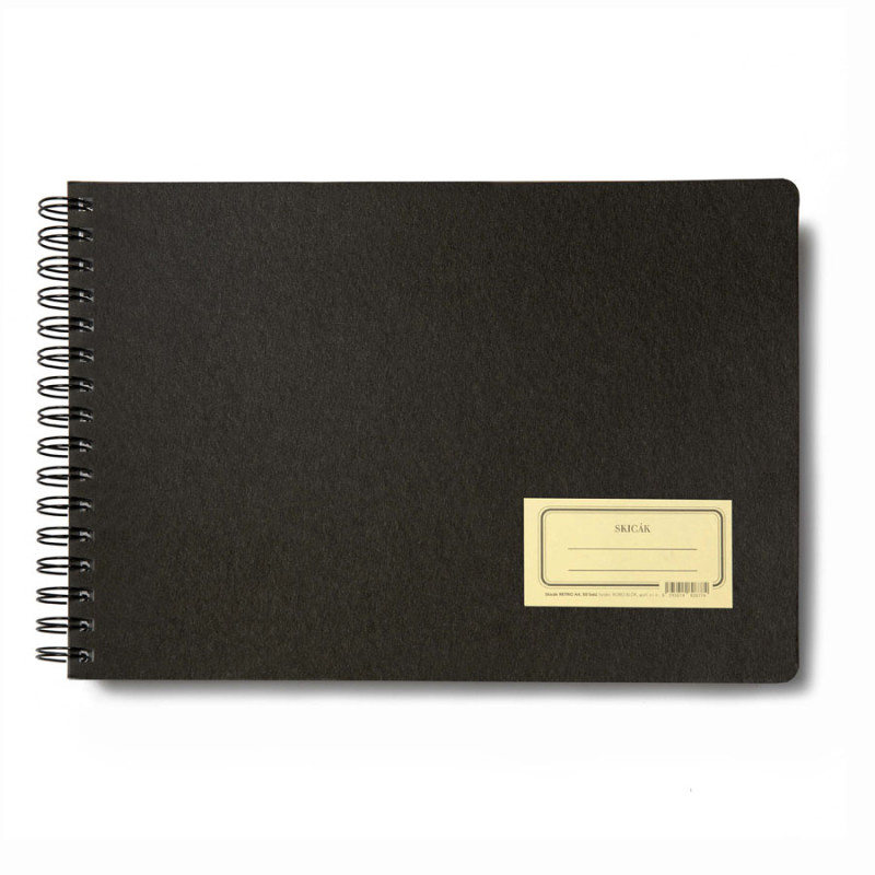 Skicák Retro BOBO - A4 / 50 listů