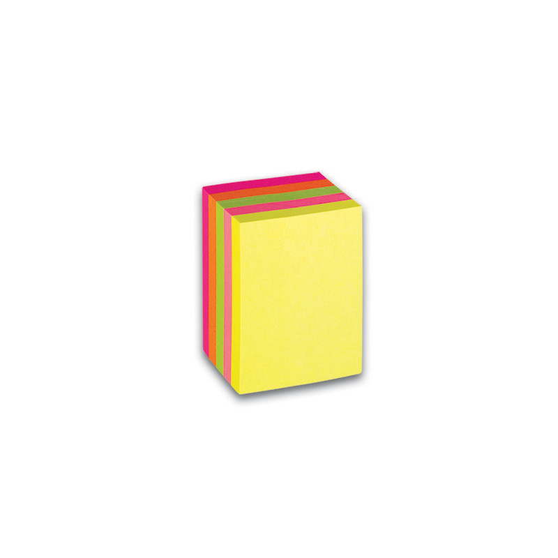 Samolepicí bločky Concorde kostky neonové - 51mm x 38 mm / 300 lístků