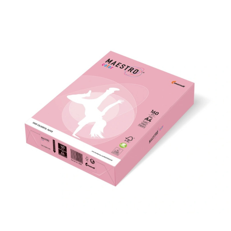 Xerografický papír BAREVNÝ - PI25 coral / starorůžová / 500 listů