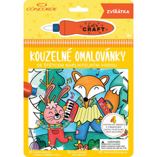 Omalovánky kouzelné CONCORDE - Zvířátka