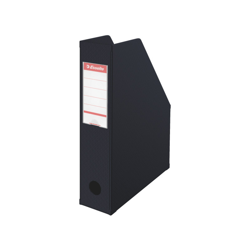 Stojan na spisy Economy - černá / hřbet 70 mm