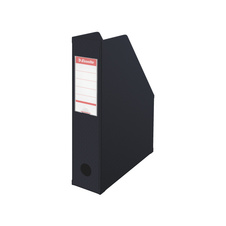 Stojan na spisy Economy - černá / hřbet 70 mm