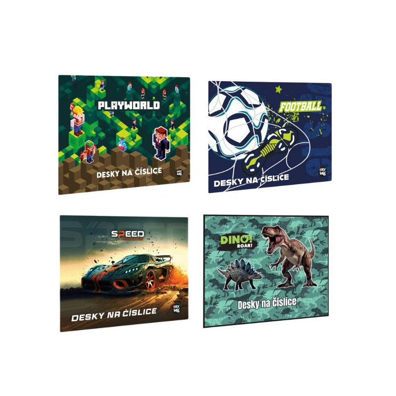 Desky na číslice / mix pro kluky