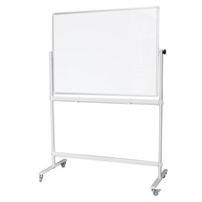 Magnetická otočná tabule na mobilním stojanu - 100 x 150 cm