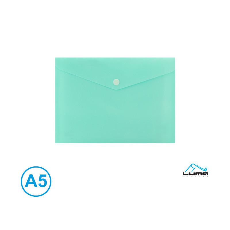Spisové desky s drukem LUMA - A5 / pastelová zelená