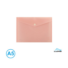 Spisové desky s drukem LUMA - A5 / pastelová oranžová