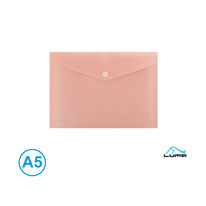 Spisové desky s drukem LUMA - A5 / pastelová oranžová