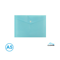 Spisové desky s drukem LUMA - A5 / pastelová modrá