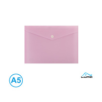 Spisové desky s drukem LUMA - A5 / pastelová růžová