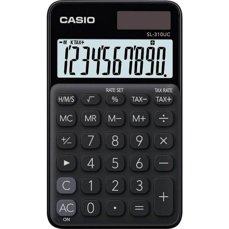 Kalkulačka Casio SL 310UC kapesní - displej 10 míst / černá