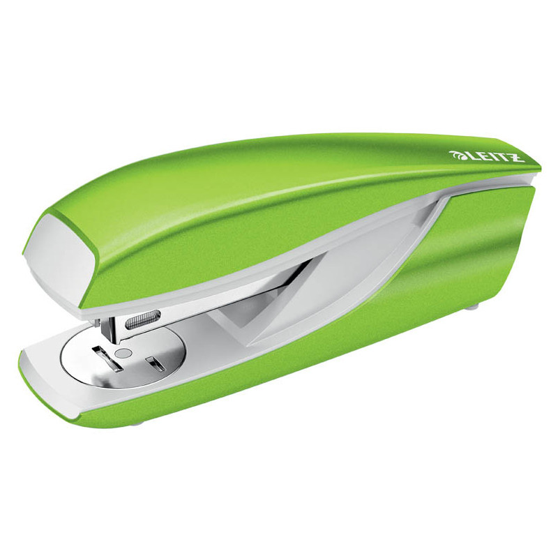 Kancelářský sešívač Leitz Nexxt 5502 / metalická zelená - 30 listů