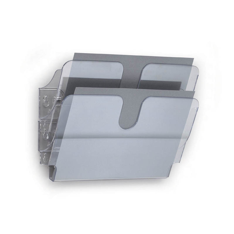 Držáky na prospekty Flexiplus - 2 / A4 / čirý / na šířku