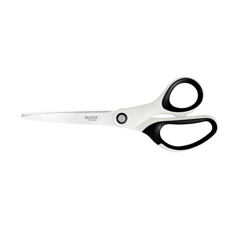 Nůžky Leitz WOW kancelářské titanové 20,5 cm / bílo-šedá