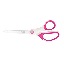 Nůžky Leitz WOW kancelářské titanové 20,5 cm / bílo-růžová