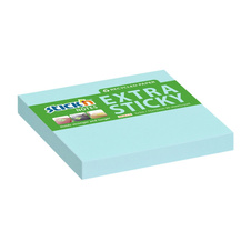 Samolepicí bločky Stick´n by Hopax Extra Sticky - 76 x 76 mm / 90 lístků / pastelově modrá