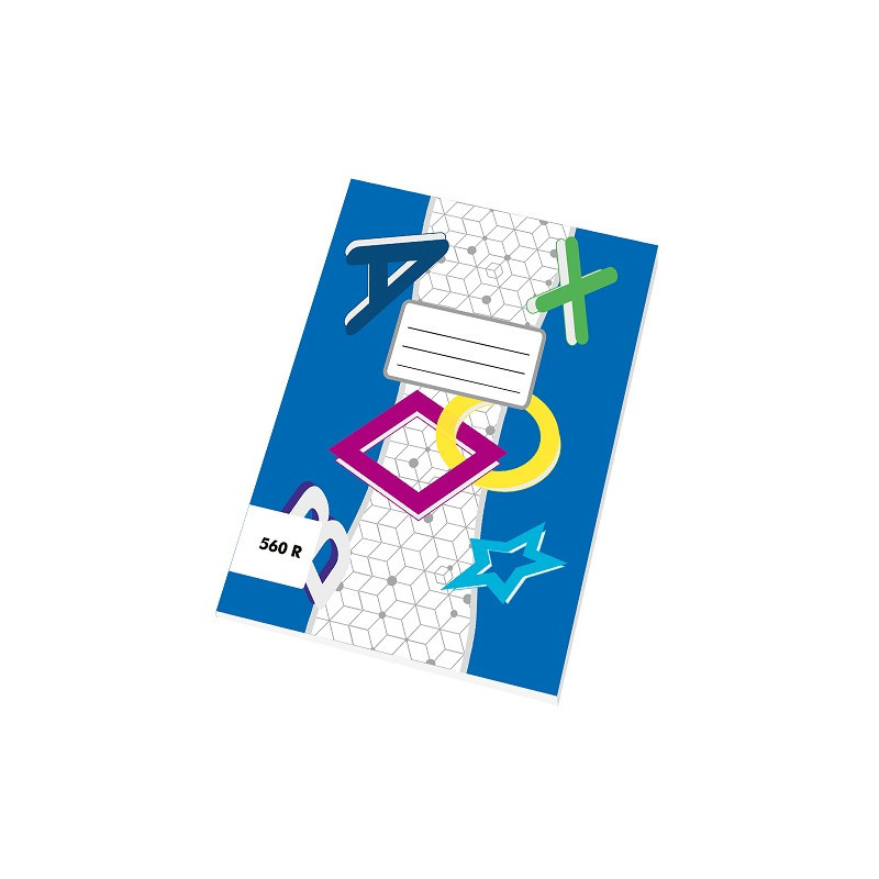 Sešity školní ECONOMY 60 listů - A5 / čistý / 560