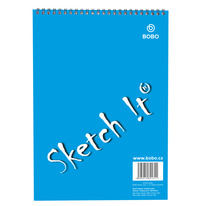 Blok BOBO s horní vazbou - A4 / čistý